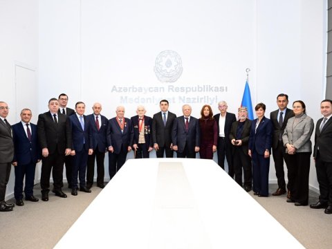 Mədəniyyət xadimlərinə dövlət təltifləri təqdim olundu - FOTO