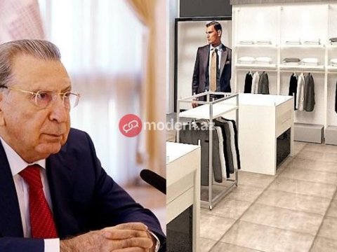 Ramiz Mehdiyev kostyumlarını buradan alırmış - FOTO