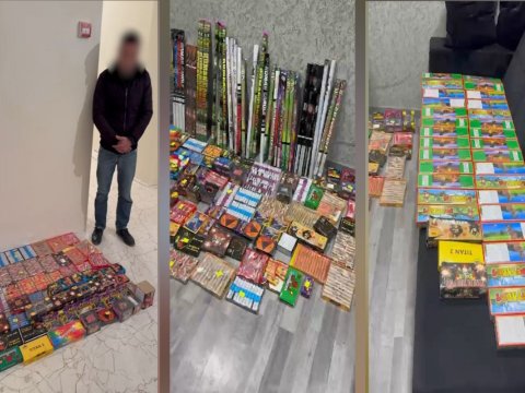 Pirotexniki vasitələrin gizli satıldığı anbar aşkarlandı - VİDEO