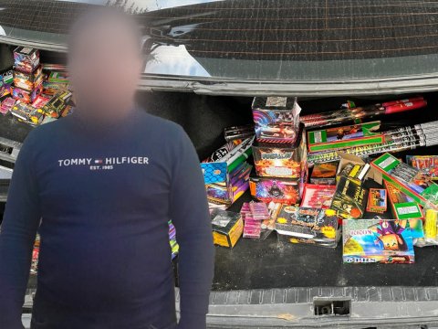 Pirotexnika&nbsp;satan şəxs&nbsp;saxlanıldı