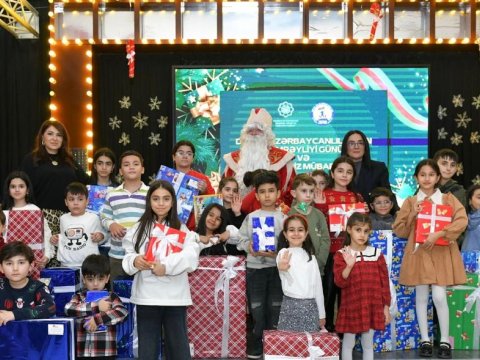 Şəhid övladları üçün Yeni il şənliyi keçirilib - FOTOLAR