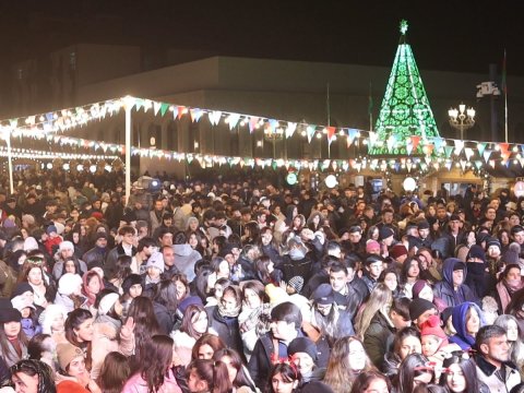 Xankəndidə bayram - FOTOLAR