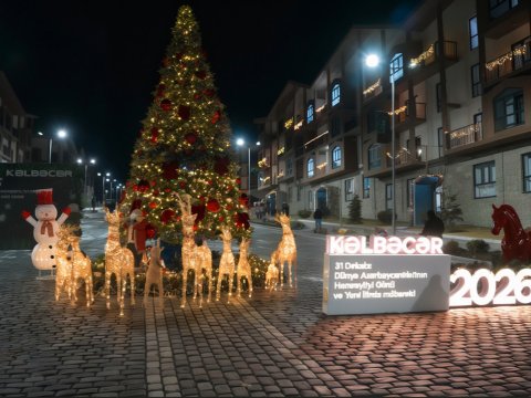 Kəlbəcərdə&nbsp;32 ildən sonra ilk dəfə Yeni il şənliyi - FOTOLAR