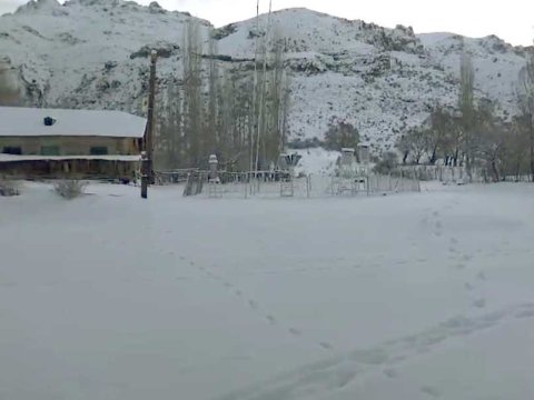 Naxçıvanda 40 sm qar yağıb