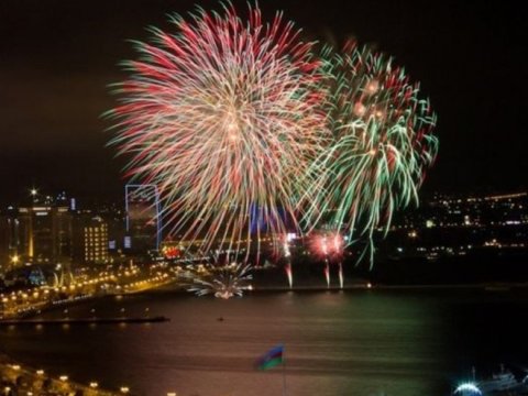 Bakıda atəşfəşanlıq