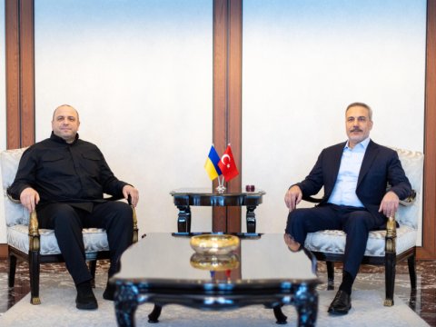 Fidan Ankarada Umerovla görüşdü&nbsp;