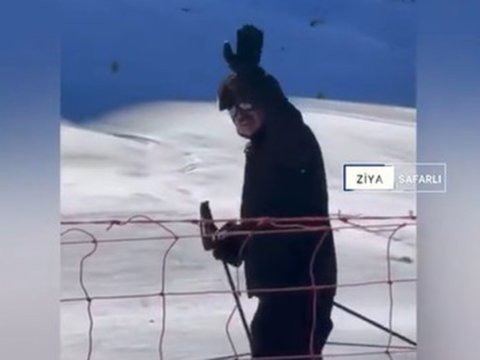 Prezidentin Şahdağdan səmimi GÖRÜNTÜLƏRİ