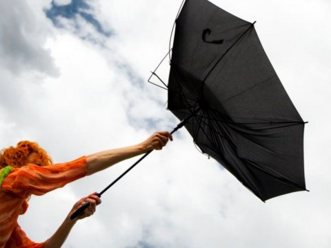 Bakıda güclü külək əsir - FAKTİKİ HAVA