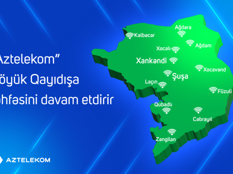 &ldquo;Aztelekom&rdquo; Qarabağda hansı işləri görüb? -&nbsp;Hesabat