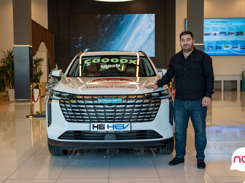 &ldquo;Nar&rdquo;ın &ldquo;Çoox Şanslı&rdquo; lotereyasında 10-cu avtomobilin sahibi bəlli oldu