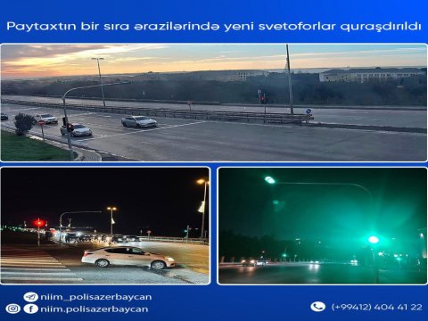Zığ şosesində yol hərəkətində dəyişiklik edildi