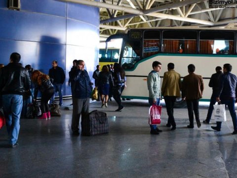 Bayram günlərində 90 min sərnişin daşınıb