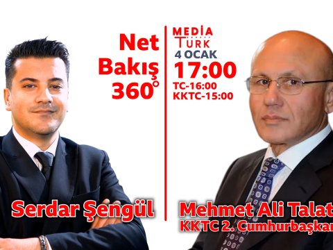 Şimali Kiprin Prezidenti MediaTürk TV-də&nbsp;