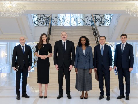 İlham Əliyev yerli telekanallara MÜSAHİBƏ VERDİ - VİDEO