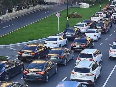 Sürücülərin nəzərinə! - 9 yolda tıxac var