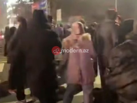 Təbriz də ayağa qalxdı - VİDEO