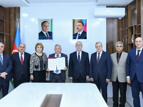 BMU Çinin daha bir aparıcı universiteti ilə müqavilə imzaladı&nbsp;- FOTOLAR