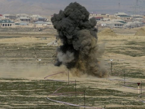 Pirəkəşkül və Ağdərədə yararsız döyüş sursatları&nbsp;məhv ediləcək