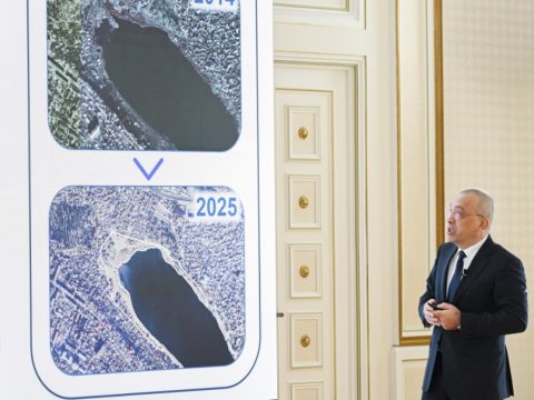 How were the lakes in Baku eliminated? -&nbsp;The Agency Chairman REVEALED