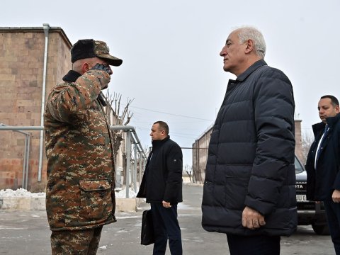 Paşinyan prezidenti Azərbaycanla sərhədə BURAXMAYIB