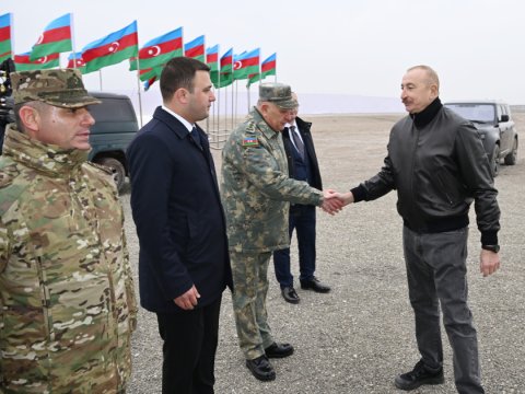 Prezident&nbsp;Xüsusi Əməliyyat Mərkəzinin təməlini qoydu