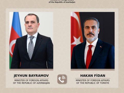 Ceyhun Bayramov Fidanla regionu müzakirə etdi