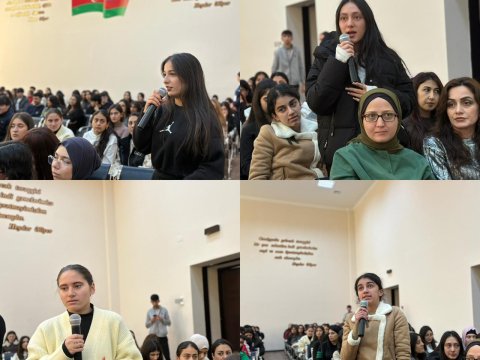 &ldquo;İmtahan həyəcanı&rdquo; mövzusunda təlim - FOTOLAR
