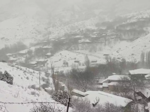 Naxçıvanda qar yarım metri keçdi