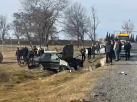 Qaxda qəza&nbsp;- Ölən və xəsarət alan var