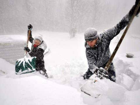 Rayonlarda qarın hündürlüyü yarım metrə&nbsp;ÇATIR