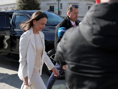 Tramp Maçado ilə görüşdü