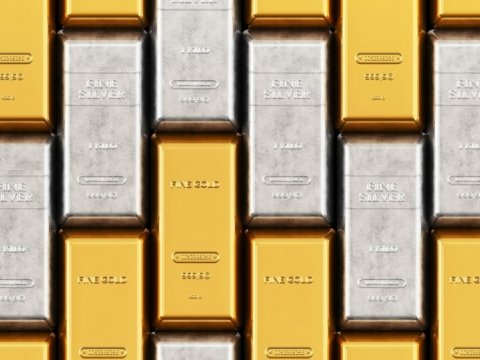 Qızıl və gümüşün qiyməti düşdü