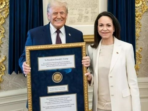 Tramp təsdiqlədi: Maçado Nobel Sülh Mükafatını mənə verdi