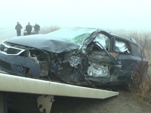 Naxçıvanda maşınla&nbsp;avtobus toqquşdu - 3 qadın xəsarət aldı