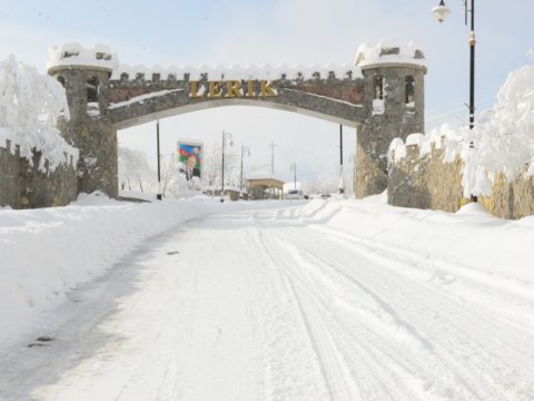 Ən çox qar Lerikə yağıb