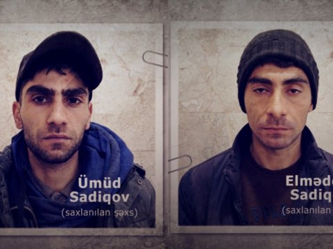 Bakıda oğurluq edən qardaşlar saxlanıldı&nbsp;- VİDEO