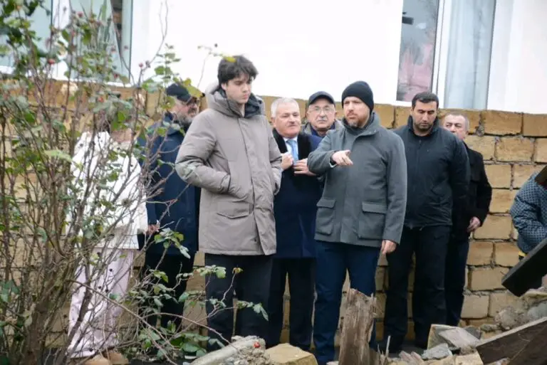 Erdoğan's son visited Tartar - PHOTOS