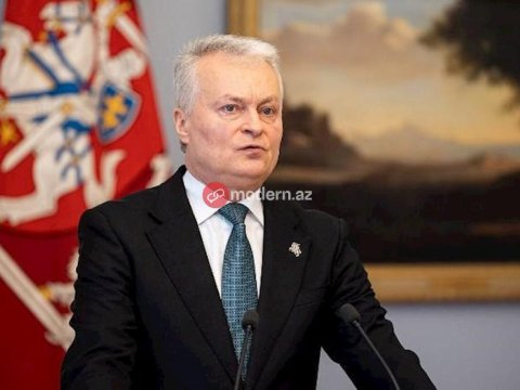 Sovet ordusu Azərbaycan xalqının iradəsini sındıra bilmədi - Litva Prezidenti