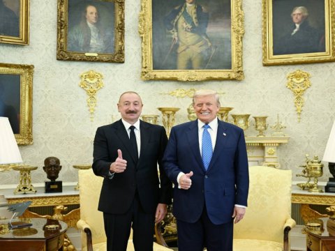 İlham Əliyev Trampa dəvətə görə minnətdarlıq etdi