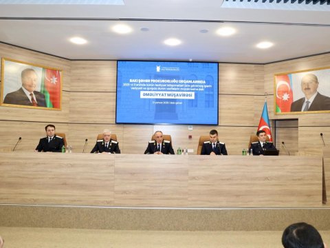 In Baku, 2 individuals were expelled from the prosecutor's office, and 1 individual was relieved from their post