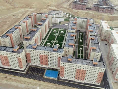 &ldquo;Qobu Park&rdquo; yaşayış kompleksində YANĞIN