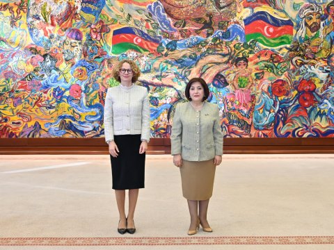 Sahibə Qafarova NATO Baş katibinin müavini ilə görüşdü