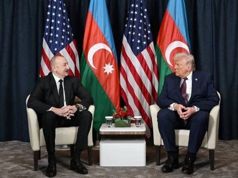 Tramp yalnız iki liderlə görüşdü&nbsp;- İlham Əliyev və Zelenski