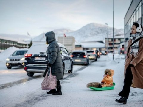 Qrenlandiya böhran: İşıqsız və istiliksiz qaldı