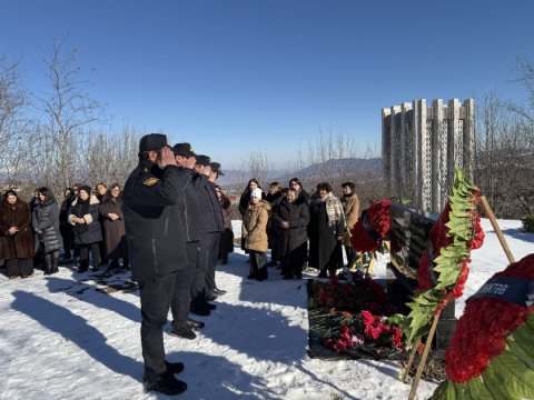Daşaltı şəhidlərinin xatirəsi anılıb - FOTOLAR