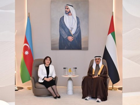 Sahibə Qafarova BƏƏ-də səfərdədir