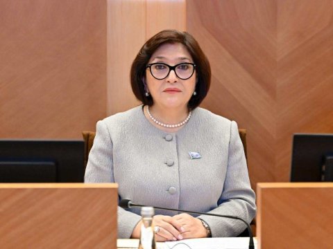 Sahibə Qafarova Əbu-Dabidə Forumunda