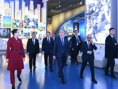 Bu muzeyi ziyarət etmək şərəf idi&nbsp;- Ceyhun Bayramov