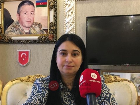 Milli Qəhrəmanın xanımına mənzil verildi