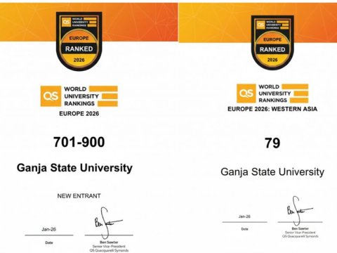 Gəncə Dövlət Universiteti ilk dəfə yer aldı